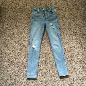 H&M high-waisted Jeans